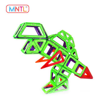 MNTL  A110 66 Pieces Magnetic Building Game Blocks, Magnetic Construction Toys