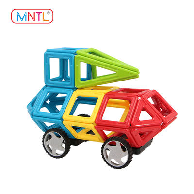 MNTL Magnetic Building Blocks A8163 Diy Toys for Kids - Educational 3D Magnets Game