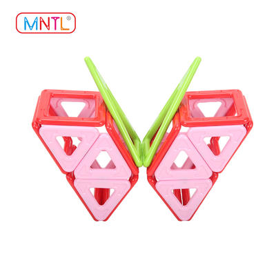 MNTL Deluxe 100Pcs Plastic Magnet Toy Blocks Set for Girls & Boys A8172 set