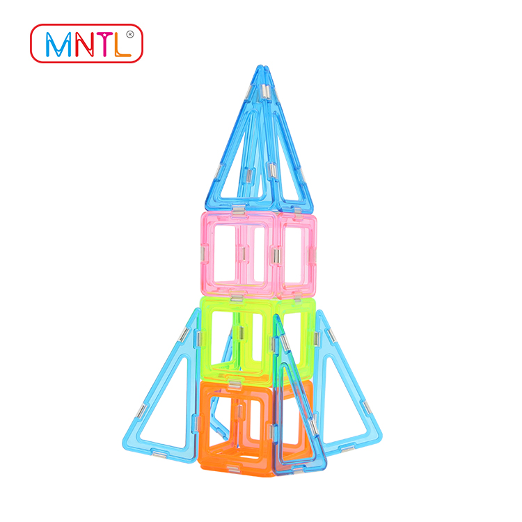 MNTL Magnetic Construction Blocks A8209 108 Pieces STEM Educational Toy Kit For Preschool Toddlers & Children