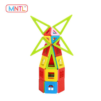 MNTL 76 Pcs Magnetic Blocks A8171 Sets Magnet Building Toys for Children