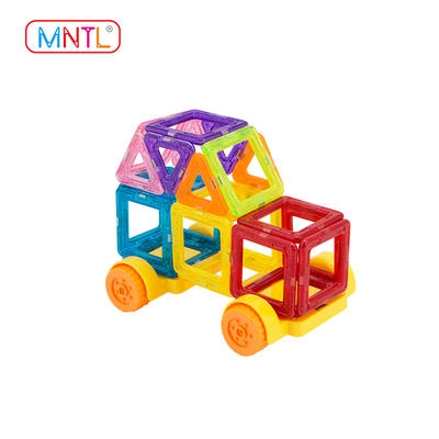 MNTL A8304 88PCS Mini Magnetic Tiles building blocks Set 3D Designer Educational Toys For Kids Gift